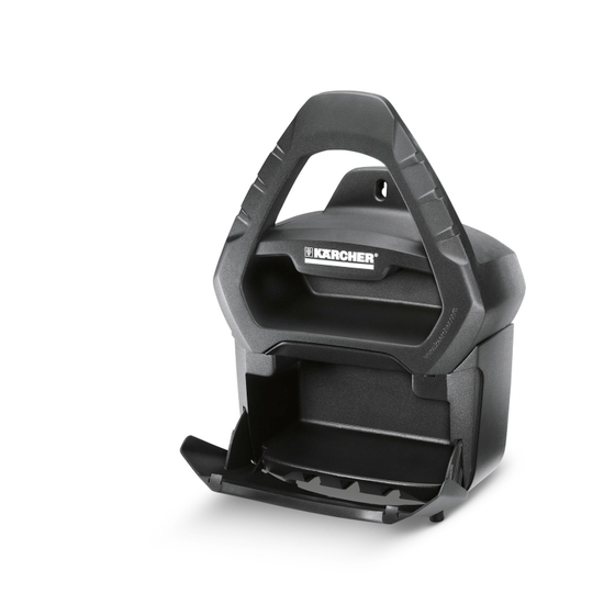 Крепление настенное для хранения шланга с ящиком