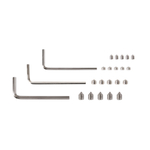 Набор винтов для ручек дверных (М6х8, М6х5, М5х4, M4x6, шестигранники)