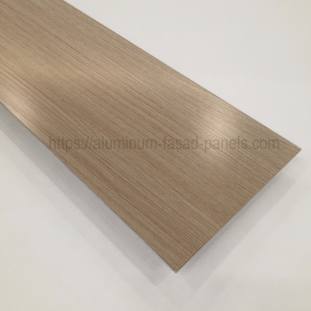 Лист алюм. фасад  цвет Larch (WOOD) 2,0 мм