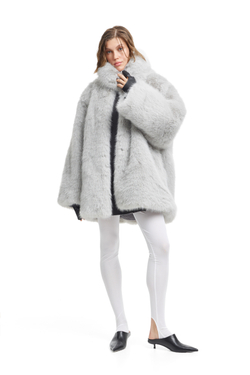 Шуба Old Money Gray