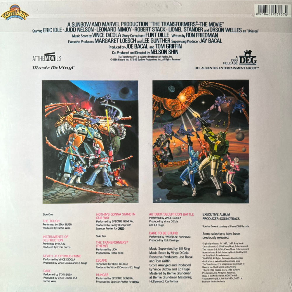 The Transformers - The Movie (Голландия 2014г.)