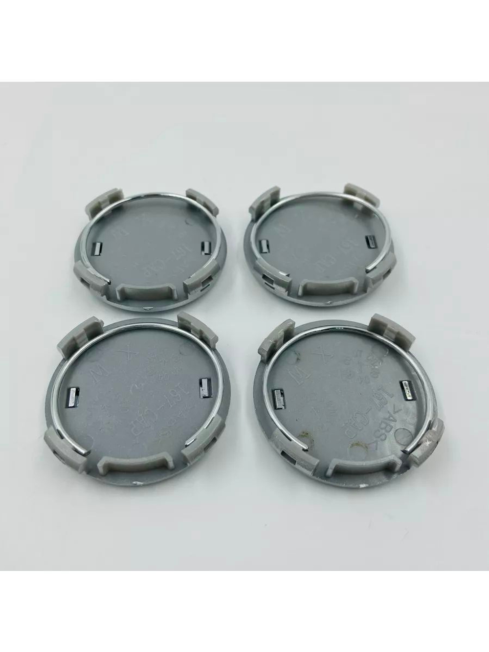 Колпачки заглушки на литые диски с эмблемой Mazda 56 мм 4 шт