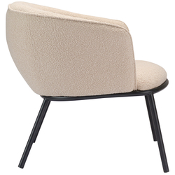 Лаунж-кресло Berg Paal букле бежевое