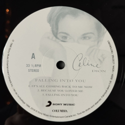 Винтажная виниловая пластинка LP Celine Dion Falling Into You (EU 2018)