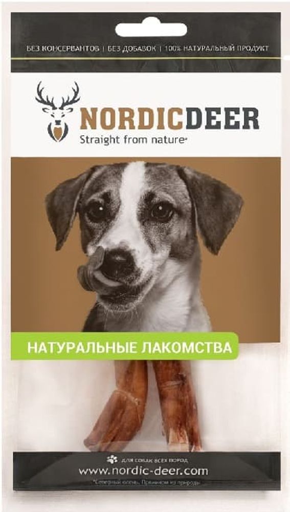 Бычий корень Тонкий 15см (3шт) NordicDeer Бычий корень Тонкий 15см (3шт) NordicDeer