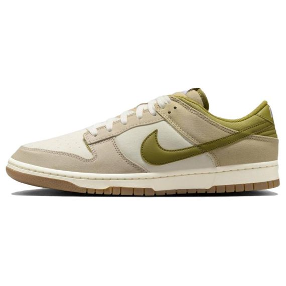 Кроссовки NIKE Dunk для скейтбординга Низкие Бежевые Белые Зеленые Мужские