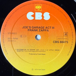 Frank Zappa - Joe's Garage Acts II & III 2LP (Голландия 1979г.)