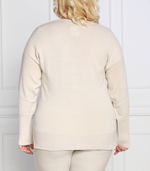 кардиган moka plus size Persona by Marina Rinaldi - бежевый(1343142)