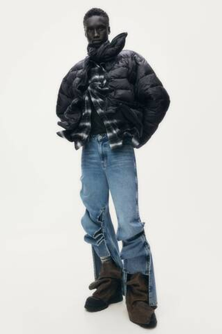 H&M - Glenn Martens Утепленная куртка, черный