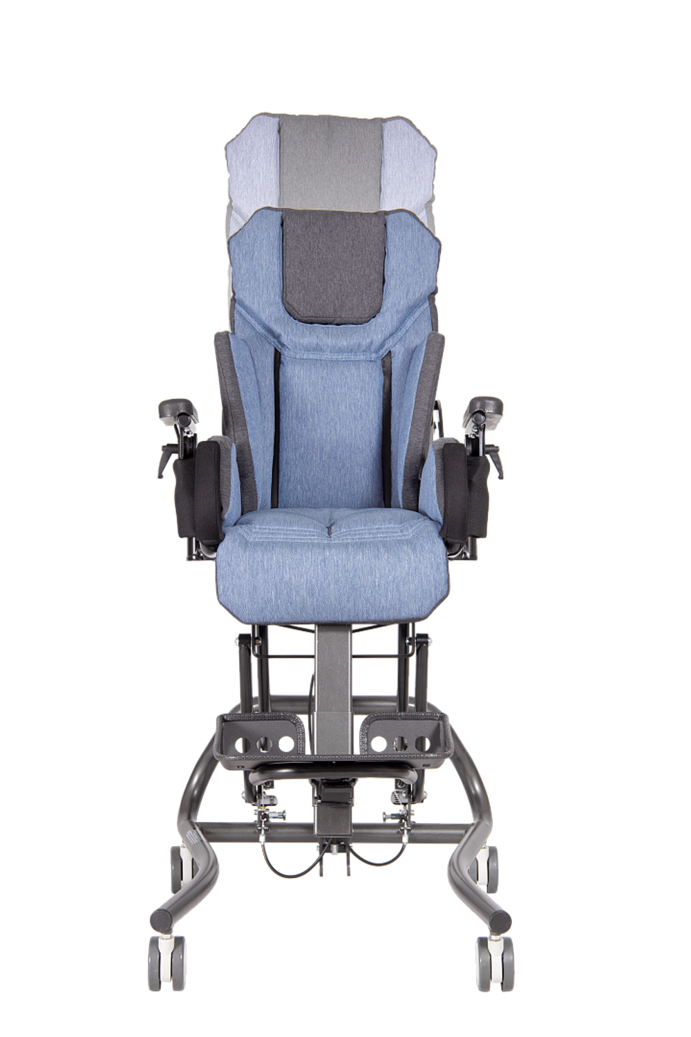 Кресло-коляска комнатная для детей с ДЦП Froggo на домашней раме хай лоу Denver Frg101