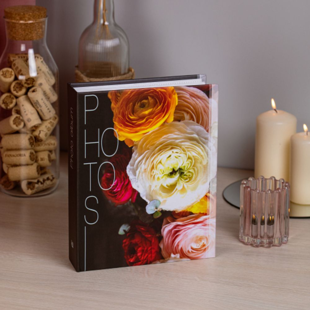 Фотоальбом Image Art IA-200PP серия 414 Цветы термосварка 50 листов 200 фотографий размер 10х15