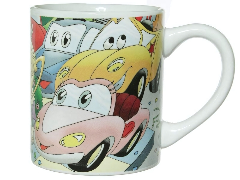 Кружка 220мл Машинки