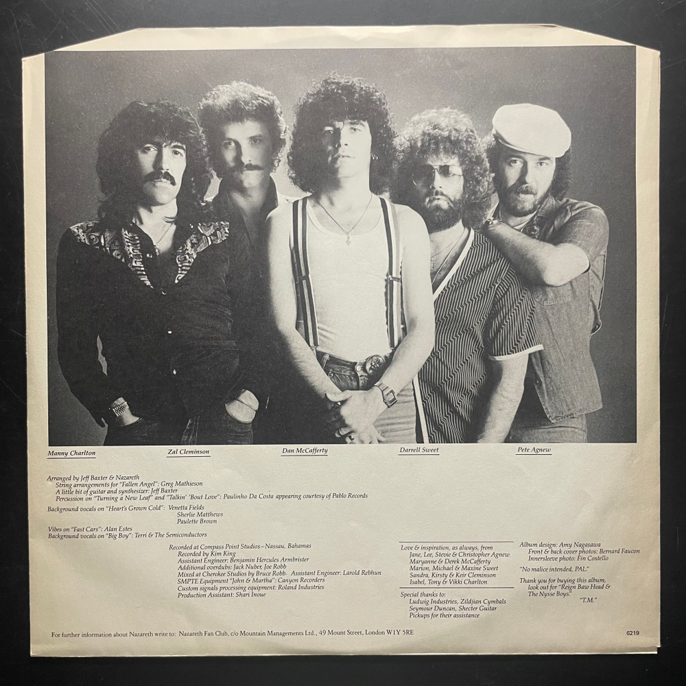 Nazareth - Malice In Wonderland (Скандинавия 1980г.)