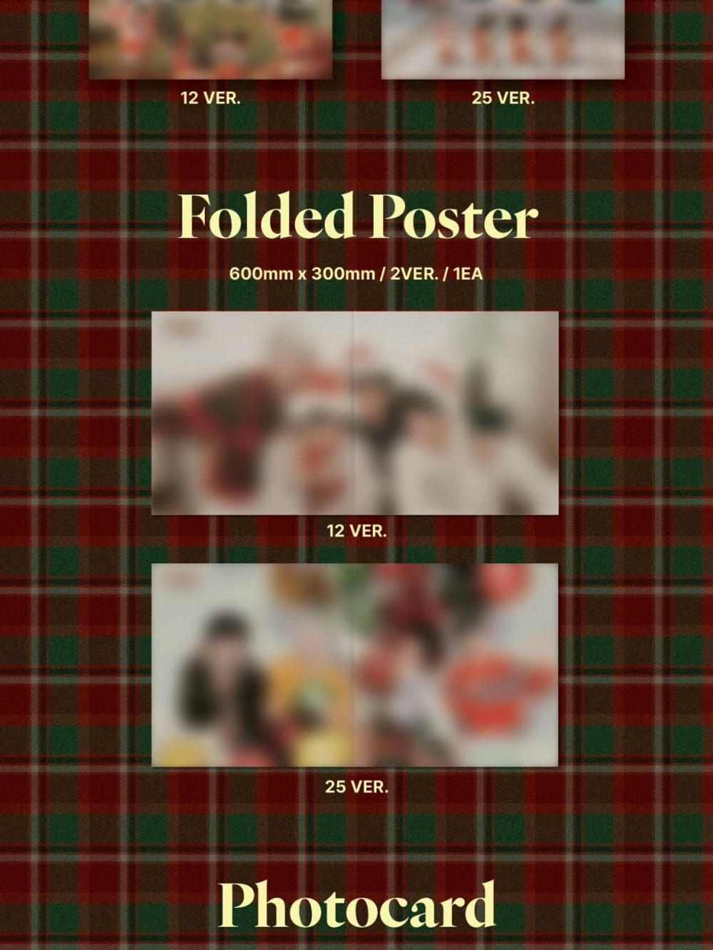 Альбом BANG YONGGUK & JUNG DAEHYUN & YOO YOUNGJAE & MOON JONGUP - CHRISTMAS WITH YOU CHRISTMAS SPECIAL Album RANDOM Version