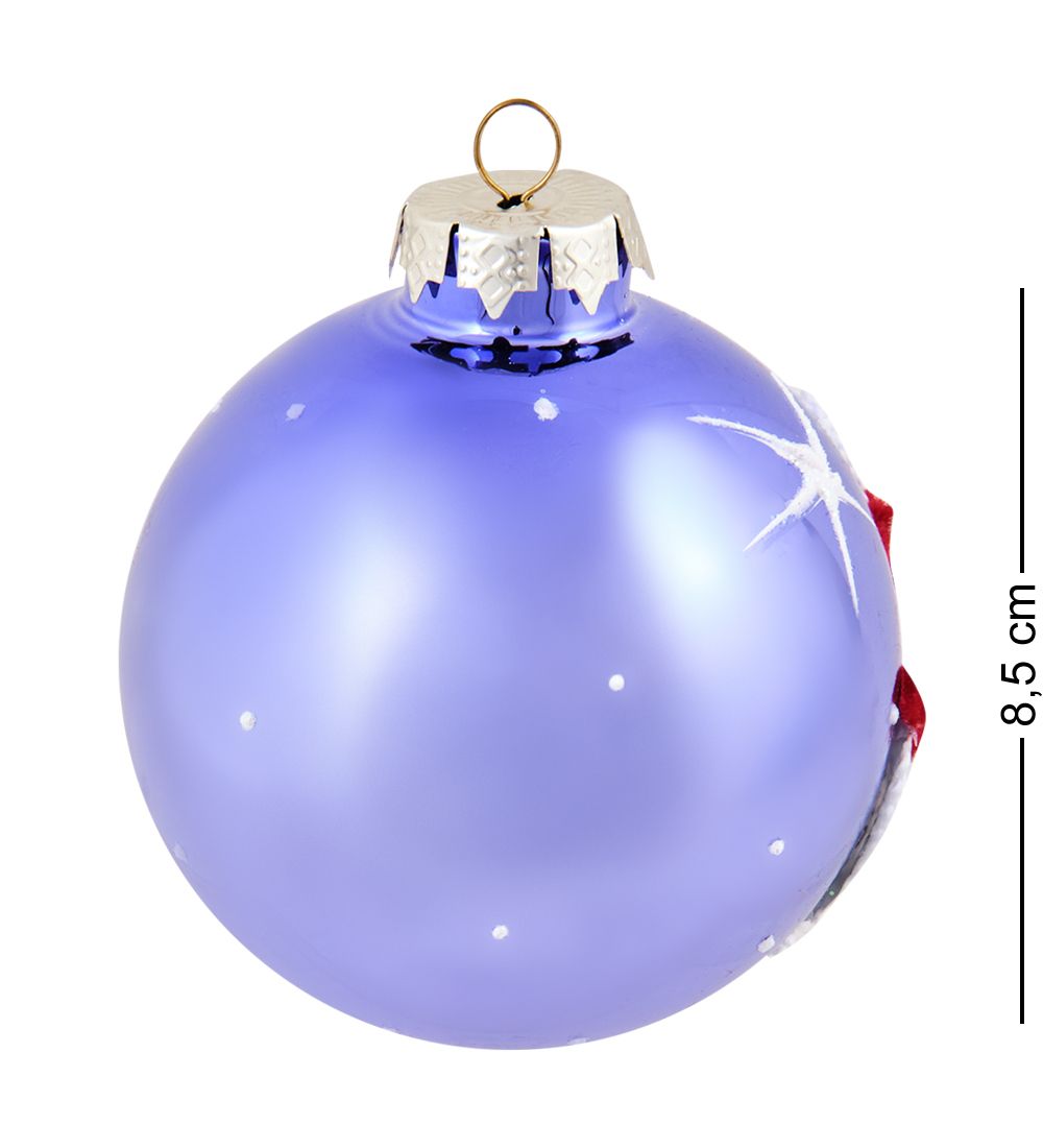 НФШ-1522/3 Ел.украшение Шар «Лошадка с гривой» 85 мм