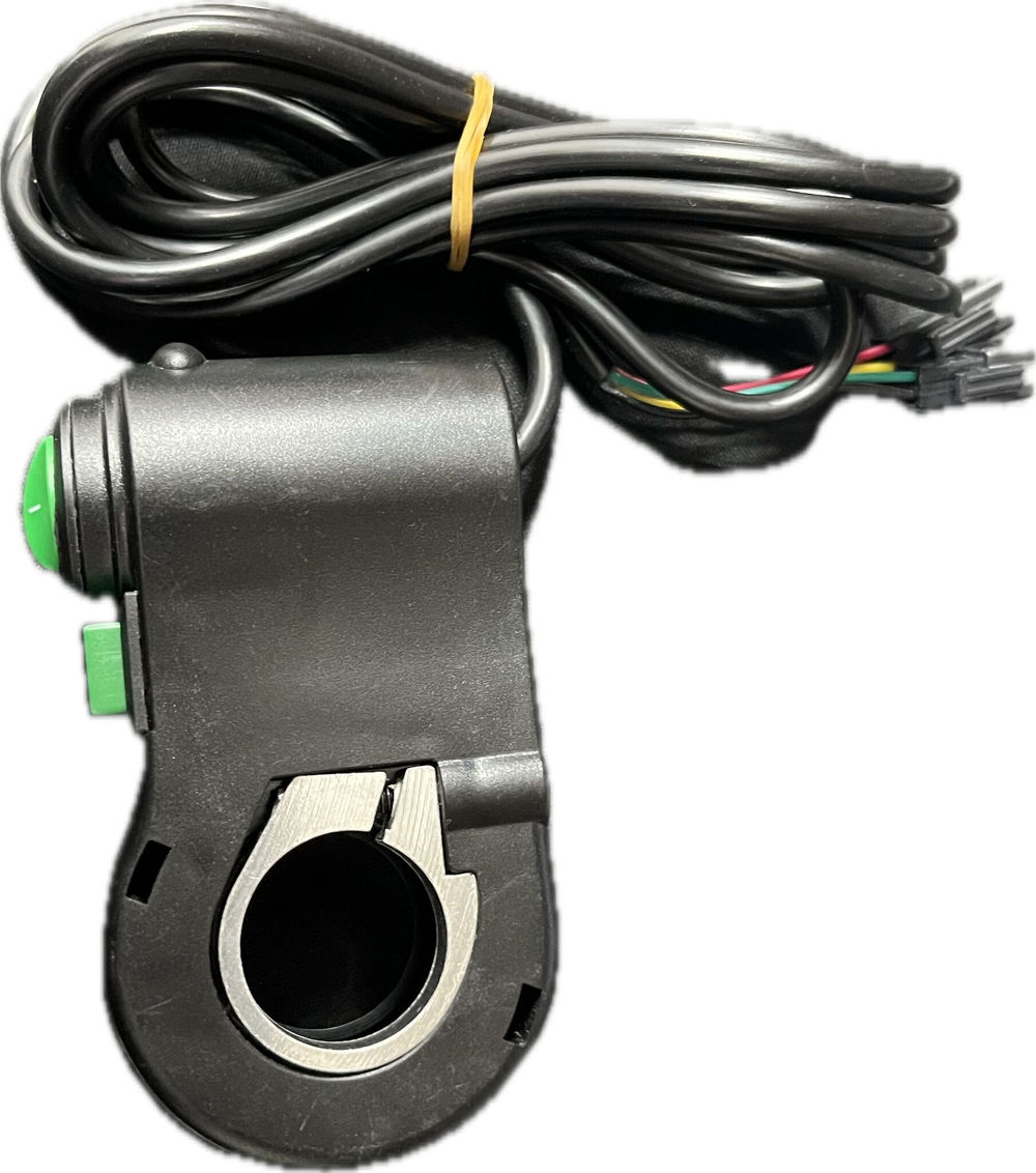 Тактовая кнопка (без фиксации) и кнопка сигнала для электросамоката (кабель 2 метра)