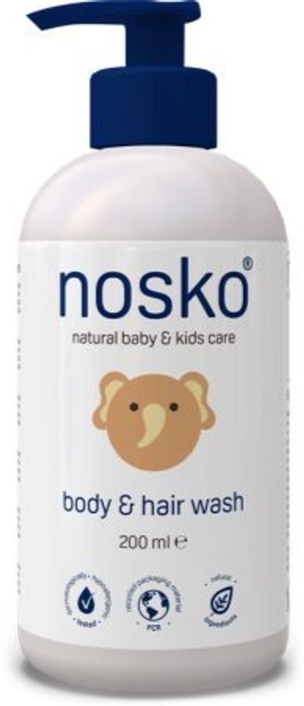 Nosko гель для мытья тела и волос для детей Baby Body &amp; Hair Wash