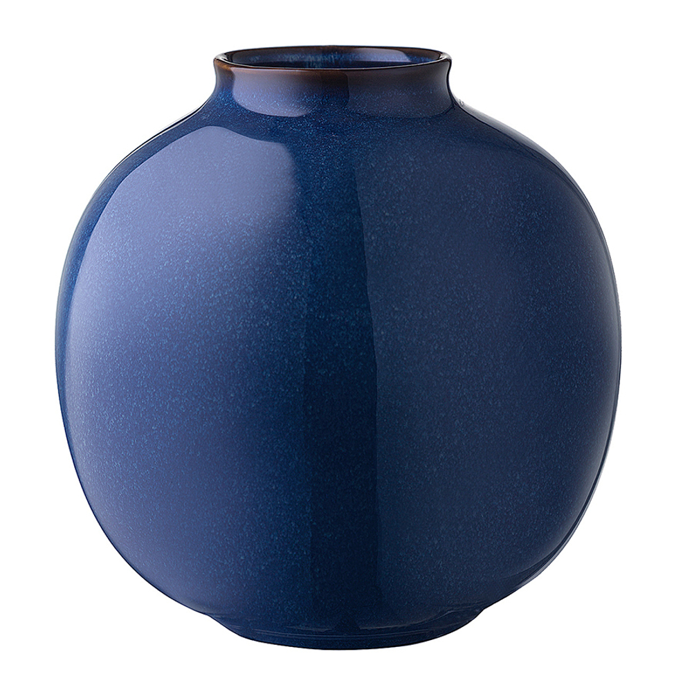 Ваза nature, 18 см, темно-синяя