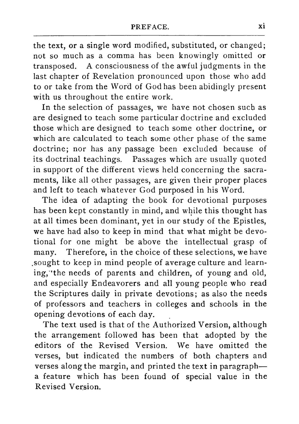 Bible selections for daily devotion. 365 readings | Sylvanus Stall