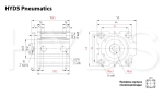 SDA 32x75 Пневмоцилиндр