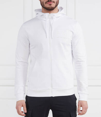 Худи EA7 - белый(3RPM53 PJ05Z)