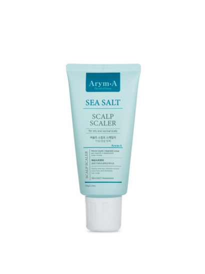 Маска-скраб для жирной и нормальной кожи головы Arym•A с морской солью, 150 мл