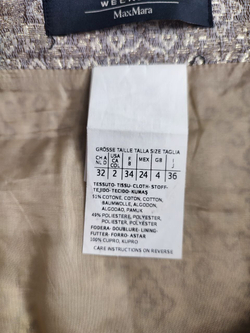 Юбка Max Mara из хлопка 42-44 размер
