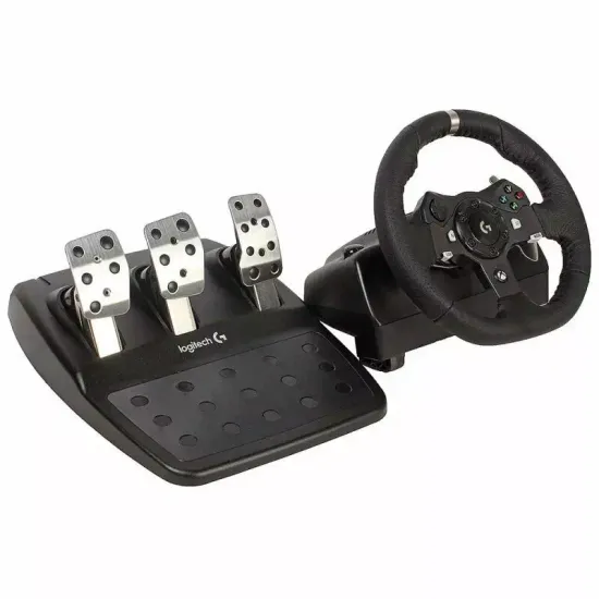 Комплект Logitech G G920 Driving Force, черный