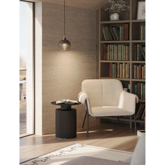 Светильник подвесной aurora, D18 см, серый