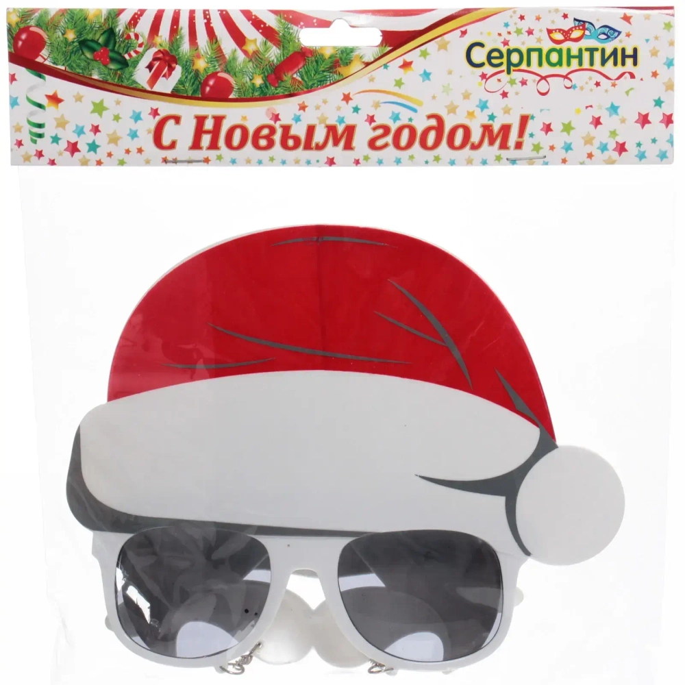 Очки карнавальные «Крутой Дед Мороз»