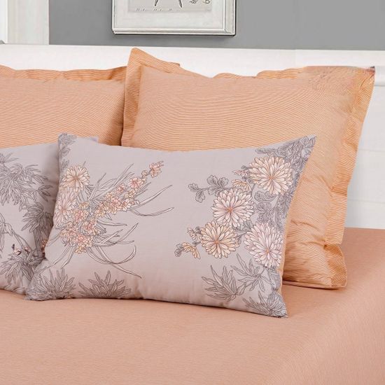 Семейный комплект постельного белья Лея сатин