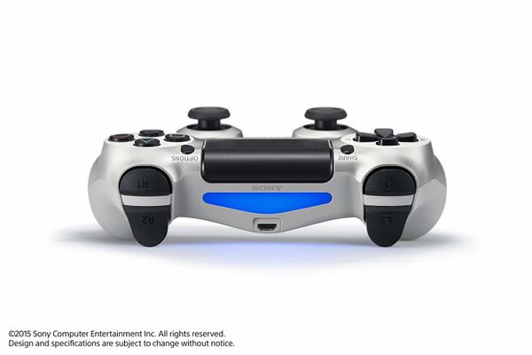 Геймпад Sony Dualshock 4 v2 (Серебристый) (PS4)