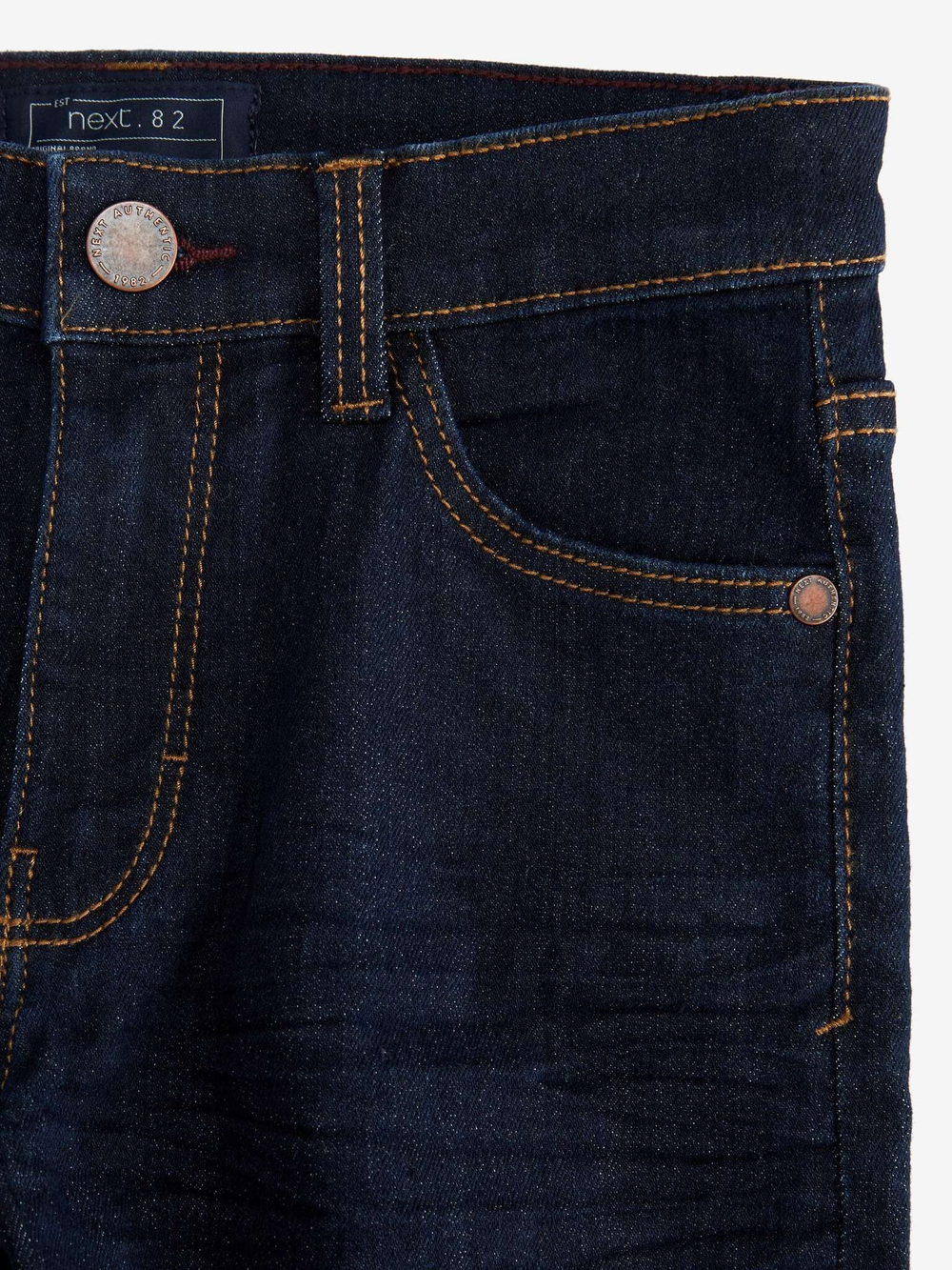 Джинсы стрейч для мальчика Next M65-068, Темно-синий