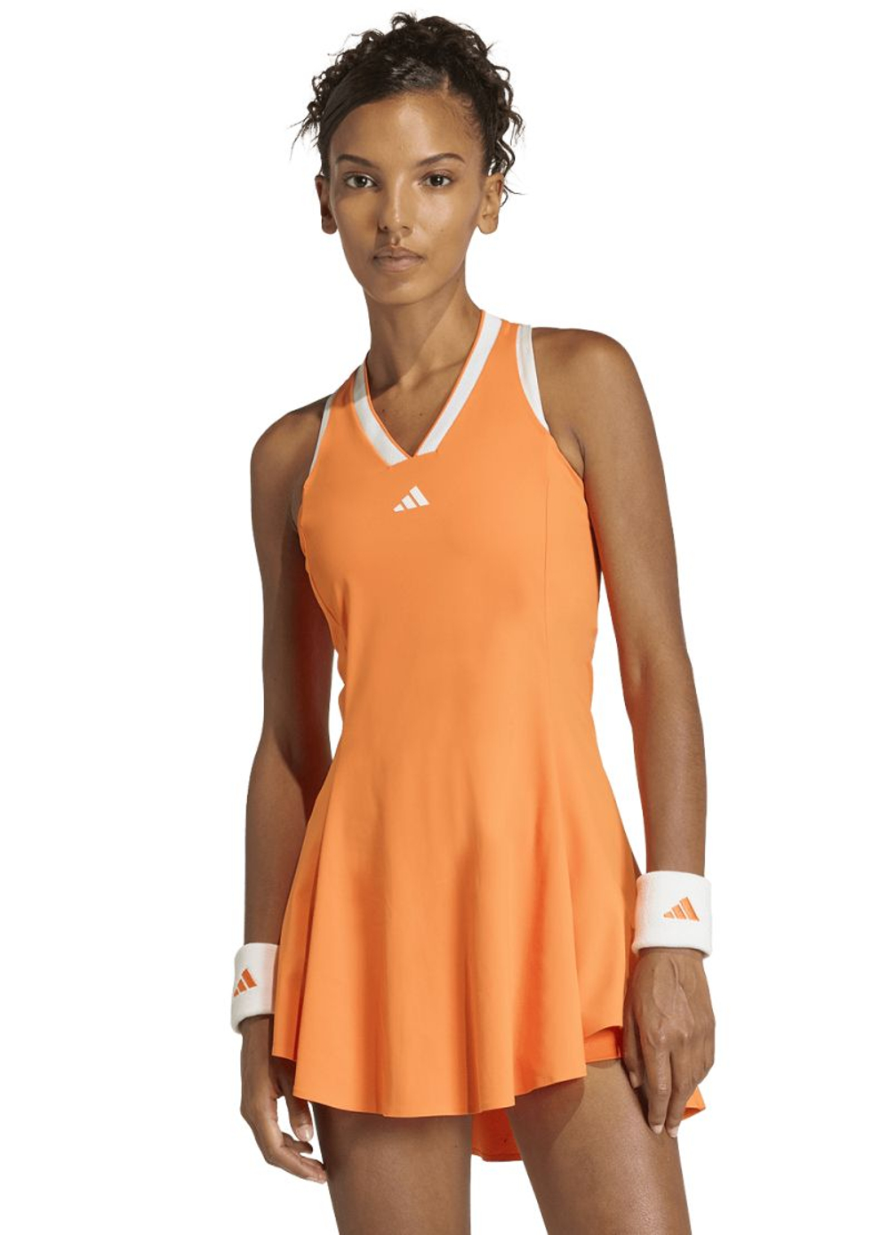 Теннисное платье Adidas Tennis Climacool Pro - pure orange/white