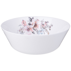 НАБОР СТОЛОВЫЙ AGNESS FLOWER SYMPHONY 19ПР: 24СМ/21,5СМ/15СМ /19СМ. 598-077