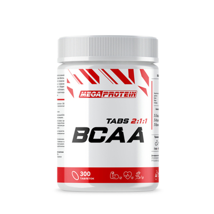 BCAA tabs (MegaProtein)