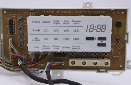 Модуль индикации стиральной машины Daewoo D-LD1412NPB