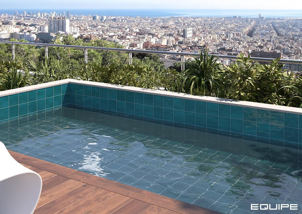 Equipe Spa&Pools Moss Green 15x15