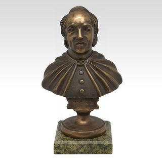 Бюст "Карл XII" (на камне)