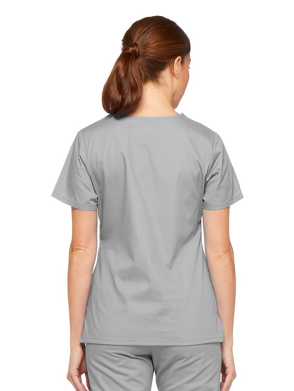 Топ медицинский женский Dickies 86806, серый, S