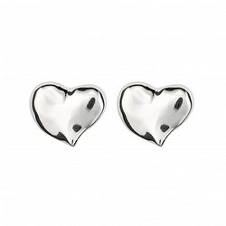 Серьги UNO heart с серебром