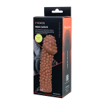 Реалистичная насадка на пенис 16,5см с бугорками Kokos Penis Sleeve 001 L Size