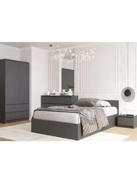 Кровать односпальная 120х200 см КРМ