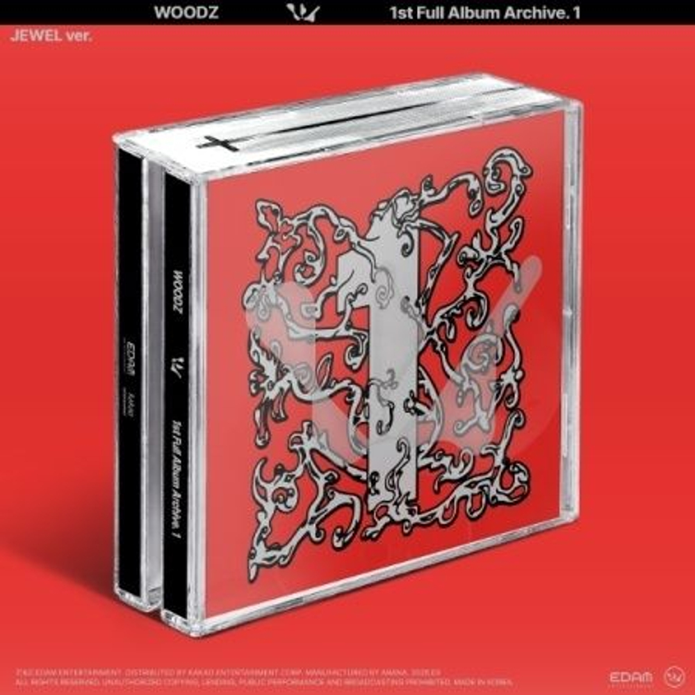 (ПРЕДЗАКАЗ) Альбом WOODZ - ARCHIVE. 1 1st FULL ALBUM JEWEL Version