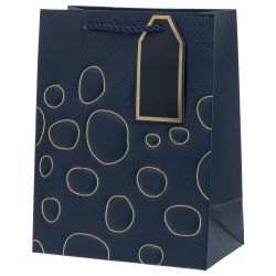 GAEM Пакет подарочный (бумага 210г/м2, блок 12шт), L18 W10 H23 см, 10в.