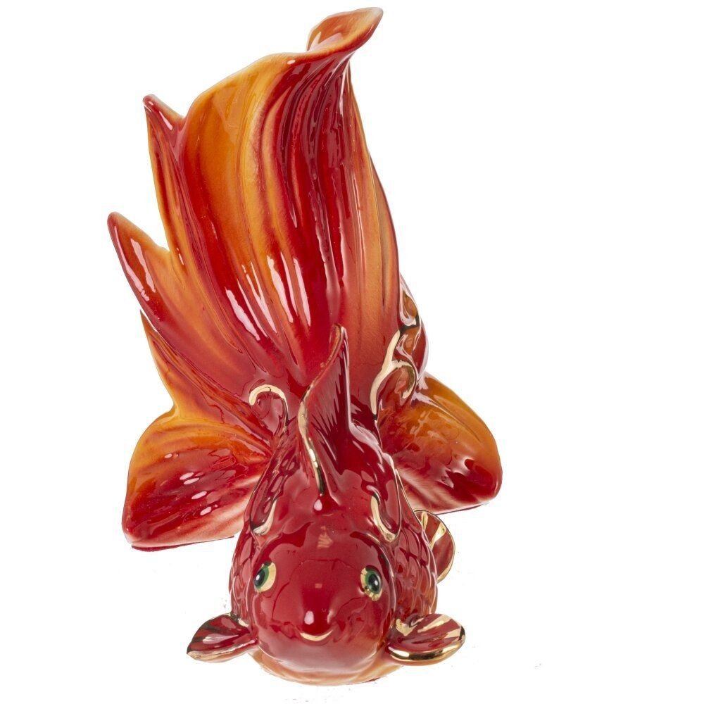 GAEM Фигурка декоративная "Золотая рыбка", L12,5 W8,5 H11 см, 2в.