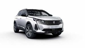 Багажники на Peugeot  3008 2016-2022 низкие рейлинги