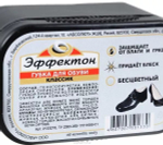 Губка для обуви ЭФФЕКТОН - Классик, цвет бесцветный