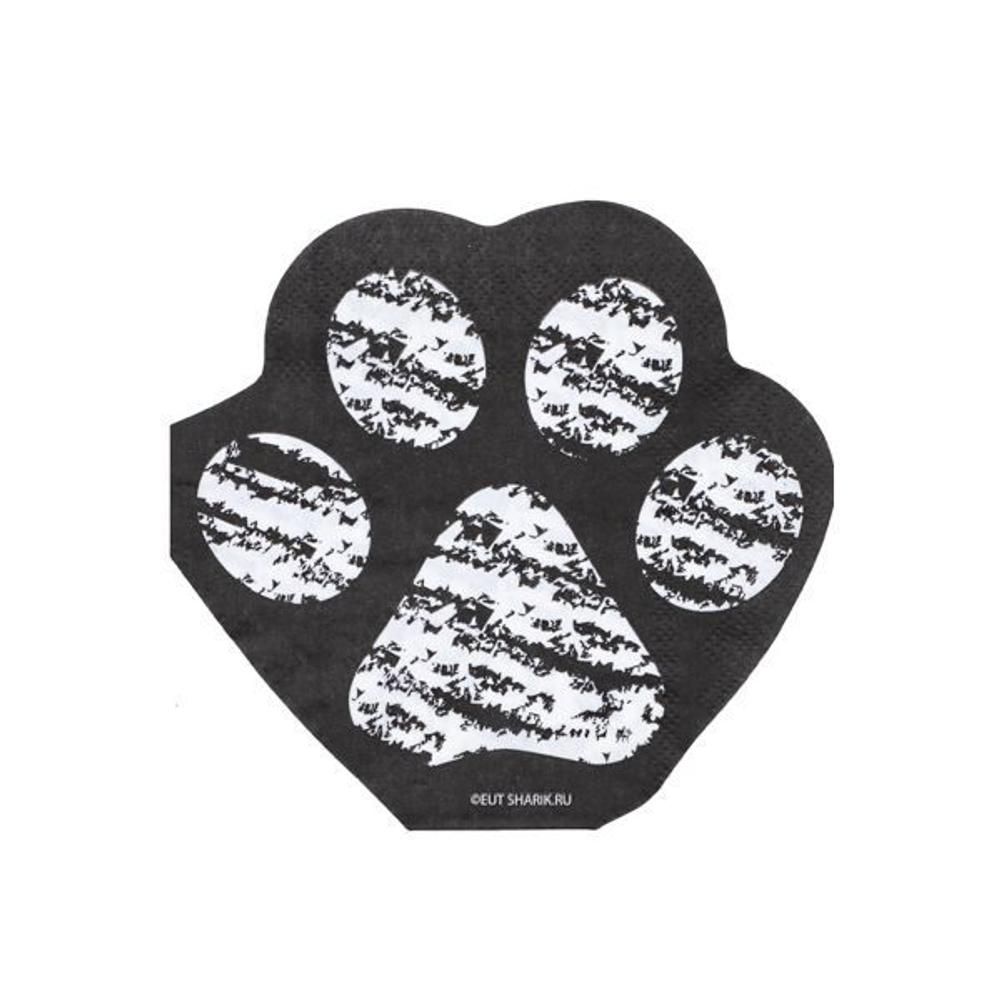 Салфетки фигурные Котики, 12 штук