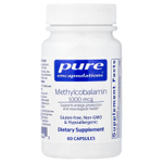 Pure Encapsulations, метилкобаламин, 1000 мкг, 60 капсул
